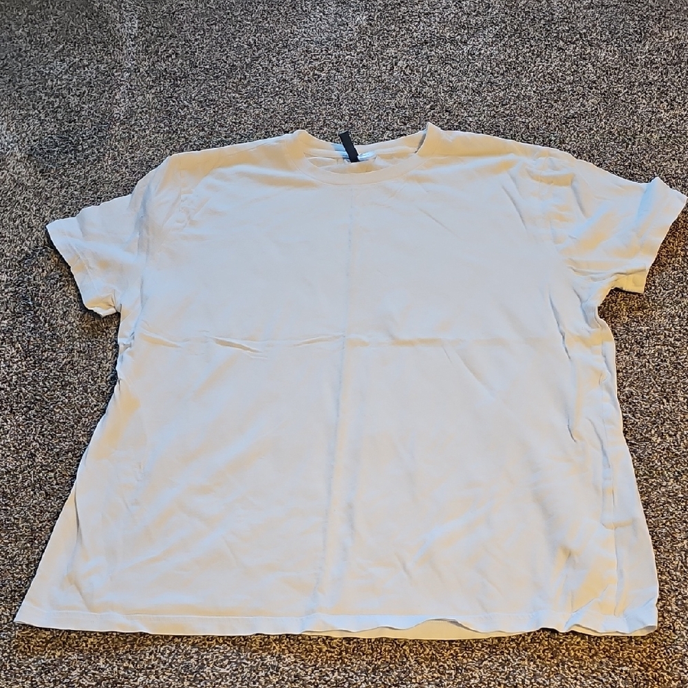 Divided White Short Sleeve Tee
